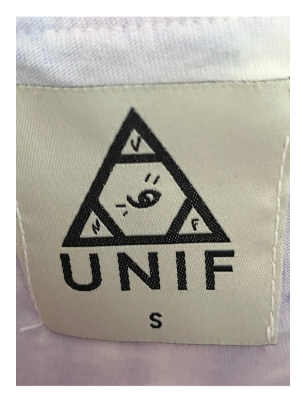 HTF: new UNIF ☮︎︎ Emoji You Suck Muscle Tee T Shirt ☮︎︎ Pastel Tie Dye ☮︎︎ Small - Picture 8 of 16